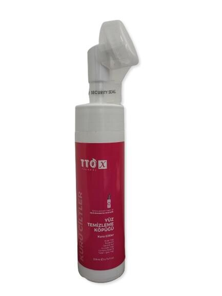 TTO X Kuru Ciltlere Özel Aplikatörlü Yüz Temizleme Köpüğü 200ml - 1