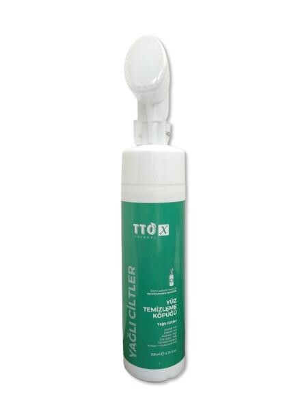 TTO X Yağlı Ciltlere Özel Aplikatörlü Yüz Temizleme Köpüğü 200ml - 1