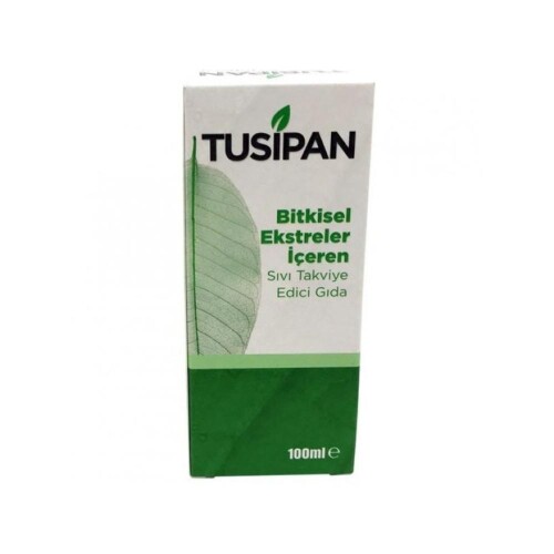 Tusipan Bitkisel Ekstreler İçeren Sıvı Takviye Edici Gıda 100ml - Denizpharma