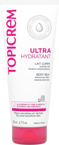 Ultra Moisturizing Body Milk 200ml - Topicrem