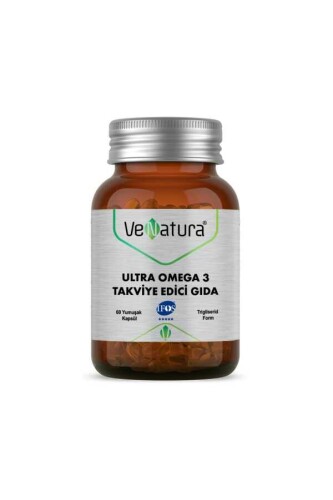 Ultra Omega3 Takviye Edici Gıda 60 Kapsül - Vefa