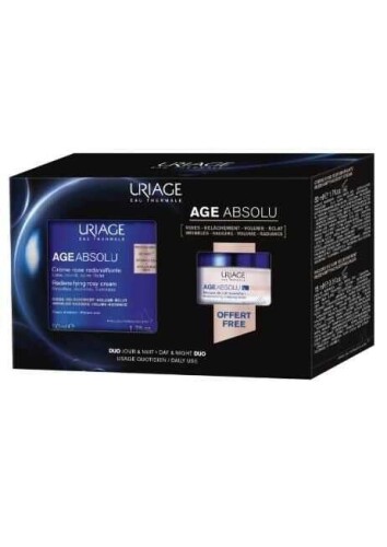Uriage Age Absolu Day & Night - Yaşlanma Karşıtı Cilt Bakım Seti - Uriage