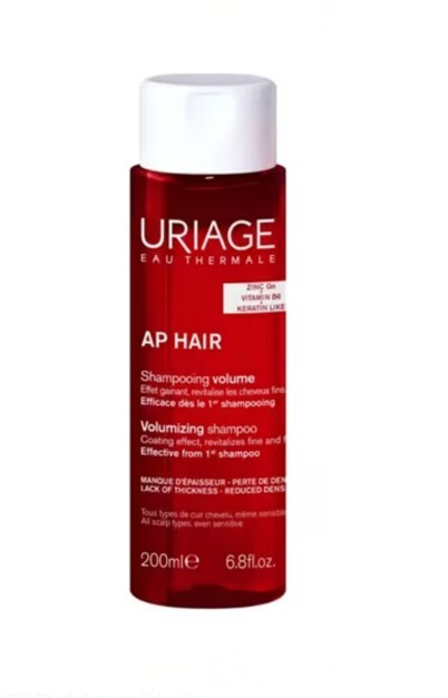 Uriage EAU Thermale Ap Hair Shampooing Volume 200 ml - 1