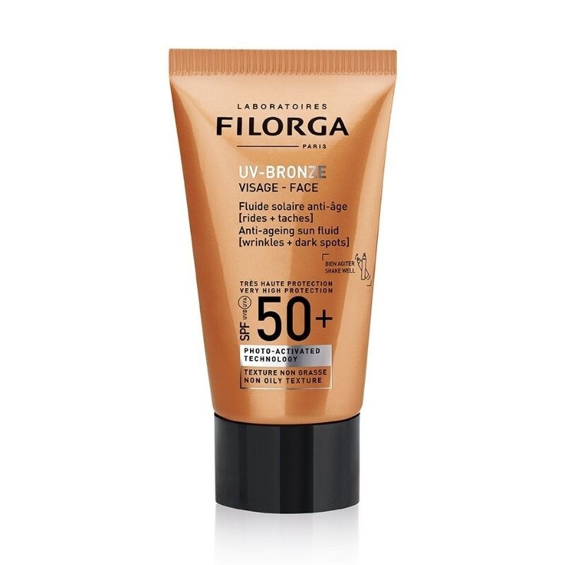 Filorga UV-Bronze Visage Anti-Ageing Sun Fluid SPF50+ 40ml - 1