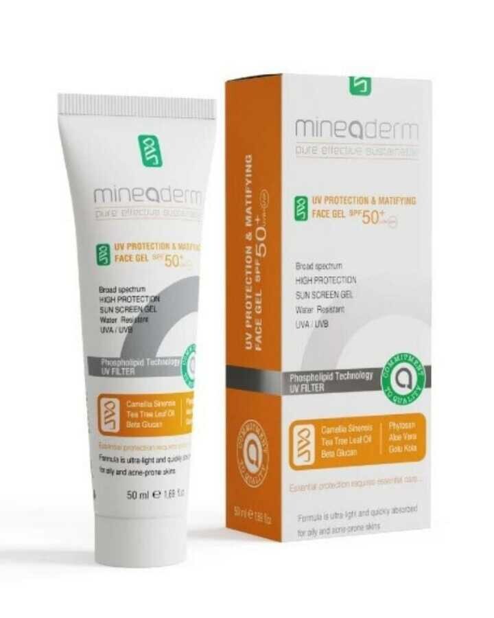 Uv Protection & Matifying Face Gel SPF50+ 50 ml - 1