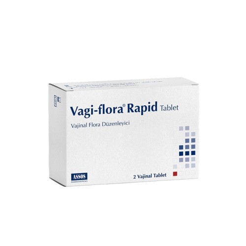 Vagi-flora Rapid Tablet Vajinal Flora Düzenleyici 2 Tablet - Assos