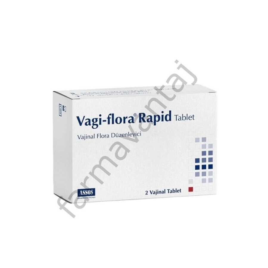 Vagi-flora Rapid Tablet Vajinal Flora Düzenleyici 2 Tablet - 1