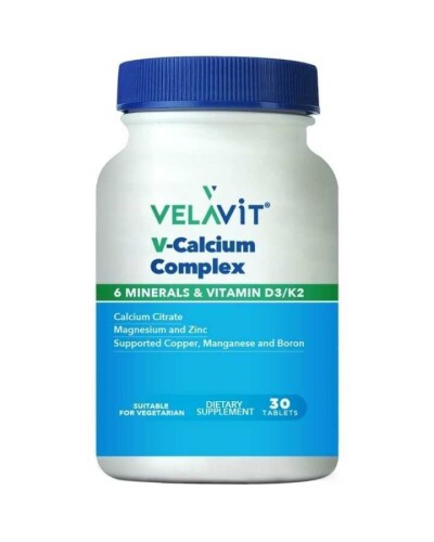Velavit V-Calcium Complex 30 Tablet - Velavit