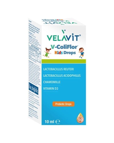 Velavit V-Coliflor Kids Drops 10 Ml Damla - Velavit