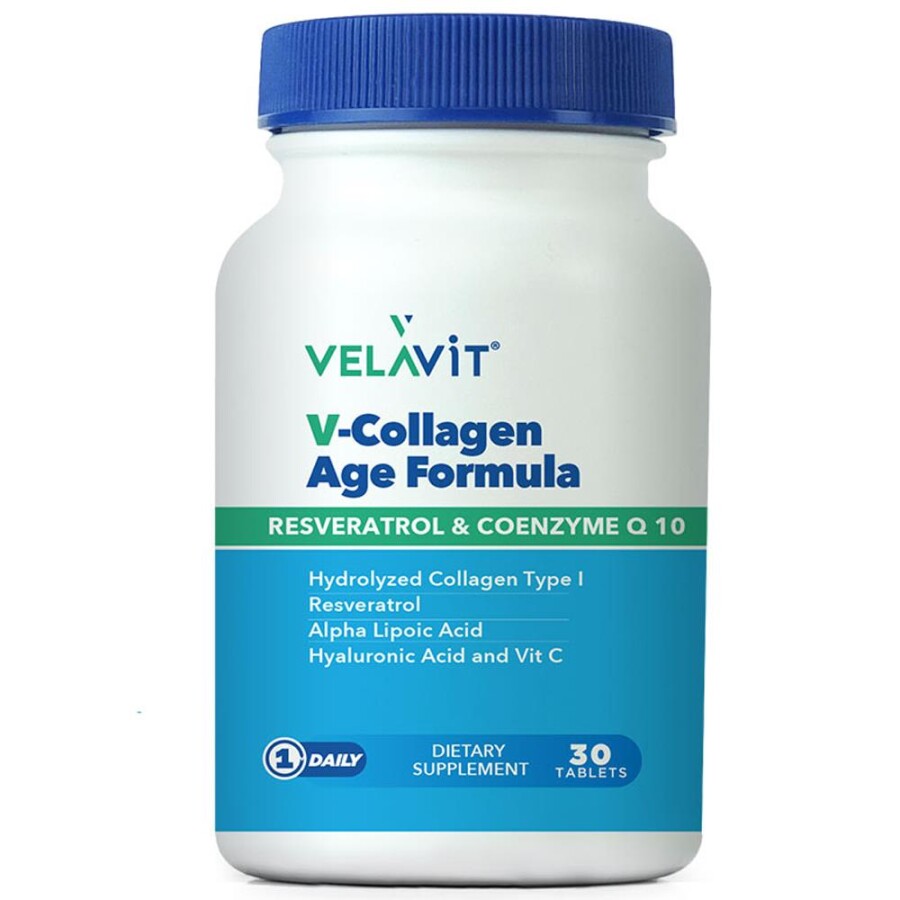 Velavit V-Collagen, Age Formula Takviye Edici Gıda 30 Tablet - 1