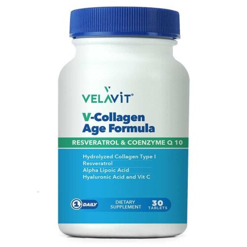 Velavit V-Collagen, Age Formula Takviye Edici Gıda 30 Tablet 