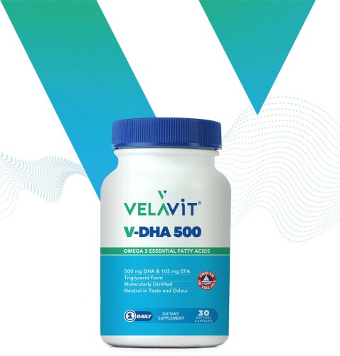 Velavit V-DHA 500 30 Yumuşak Jel Kapsül - 2