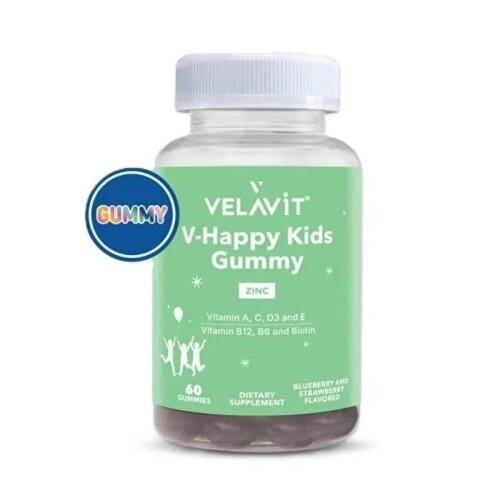 Velavit V-Happy Kids Gummy 60 Çiğnenebilir Form - Velavit