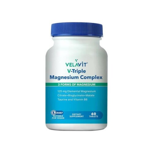 Velavit V-Triple Magnesium Complex 60 Tablet - Velavit