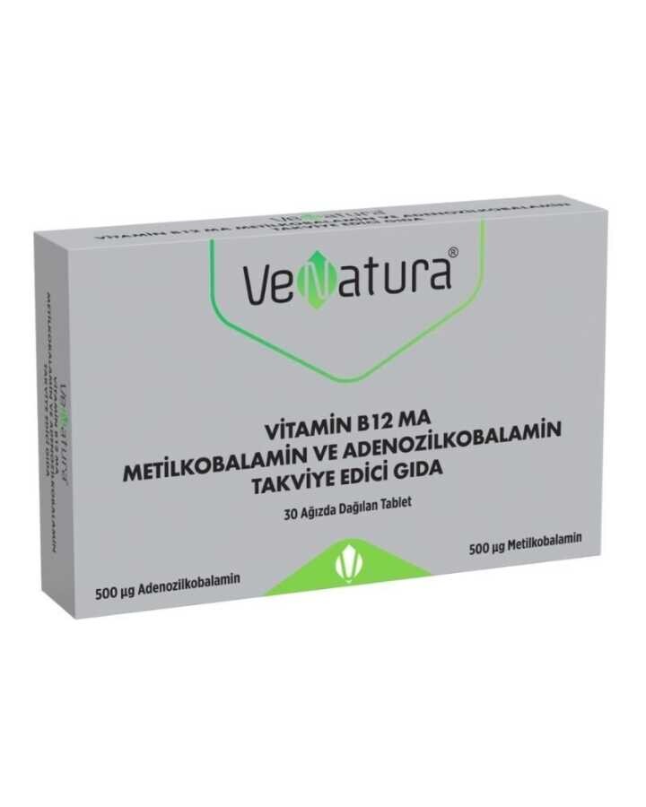 Venatura B12 Metilkobalamin 30 Tablet - 1
