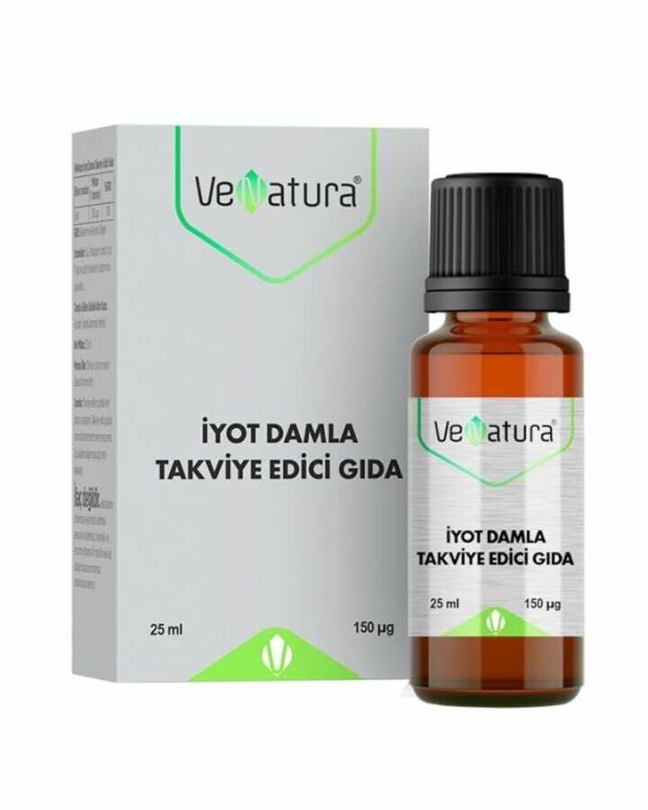 Venatura İyot Damla Takviye Edici Gıda 25 ml - 1