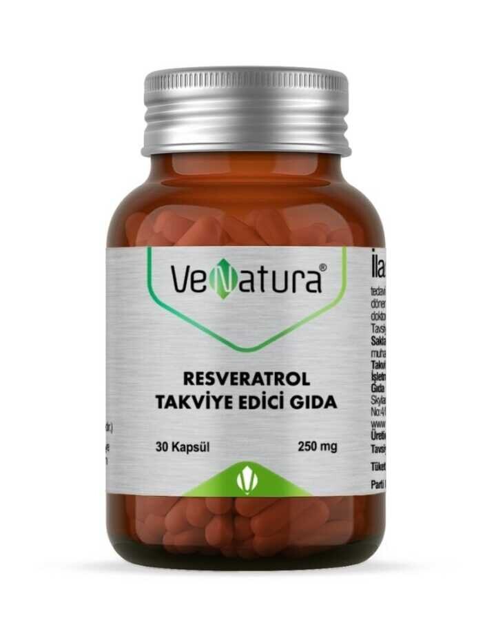 Venatura Resveratrol 250 Mg 30 Kapsül - 1