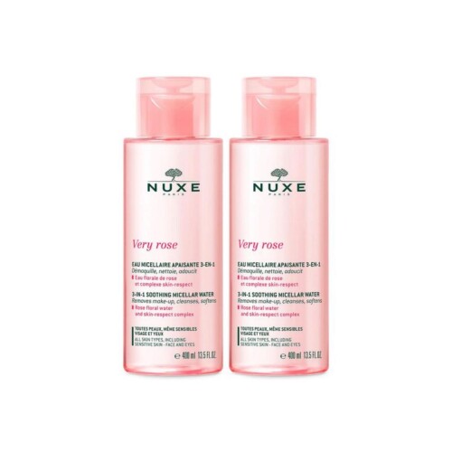 Very Rose 3in1 Soothing Micellar Water 400 ml x2 Adet - Nuxe
