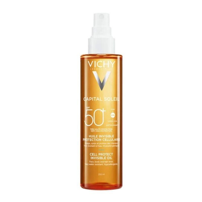 Vichy Capital Soleil Cell Protect Oil Spf 50 200 Ml - 1