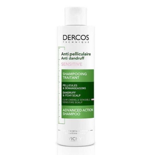 Vichy Dercos Anti Dandruff Kepek Karşıtı Şampuan 200 ml - Hassas Saç Derisi - 1