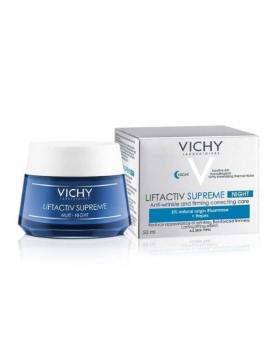 Vichy Liftactiv Supreme Night Kırışıklık Karşıtı Gece Bakım Kremi 50 ml - 1