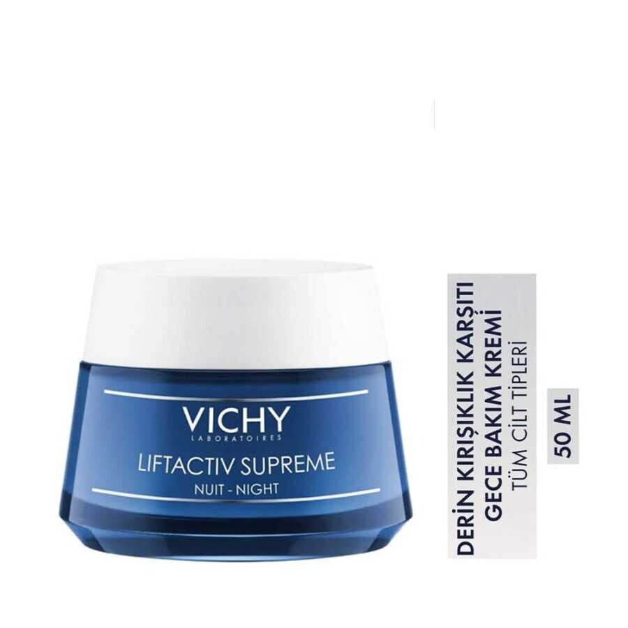 Vichy Liftactiv Supreme Night Kırışıklık Karşıtı Gece Bakım Kremi 50 ml - 2