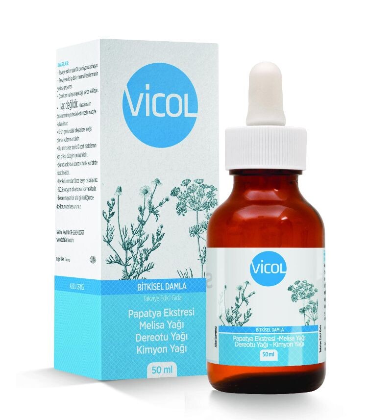 Vicol Bitkisel Damla 50ml - 1