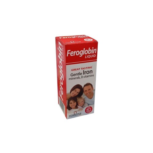 Vitabiotics Feroglobin Liquid Multi Vitamin ve Mineraller İçeren Takviye Edici Gıda 200 ml - Vitabiotics