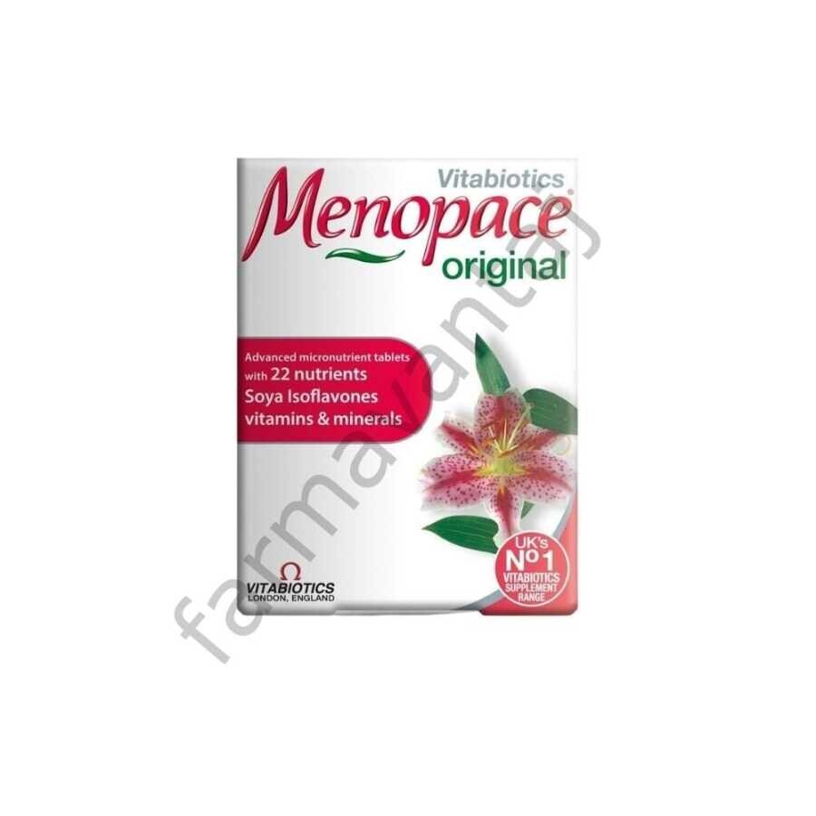 Vitabiotics Menopace Original Multivitamin ve Multimineral İçeren Takviye Edici Gıda 30 Tablet - 1