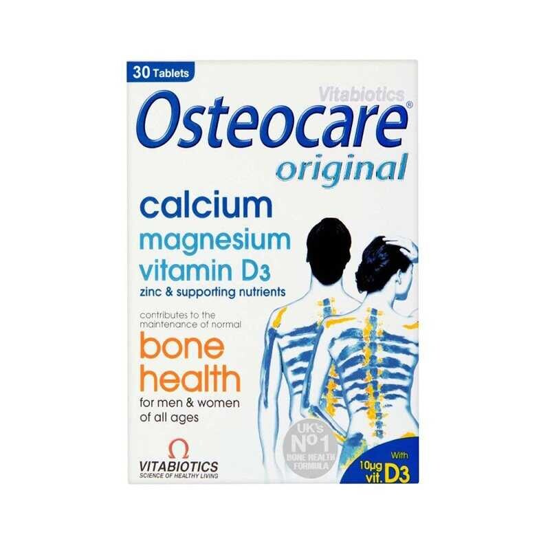 Vitabiotics Osteocare Original Calcium 30 Tablets - 1