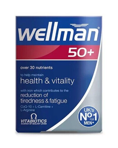 Vitabiotics Wellman 50+ Takviye Edici Gıda 30 Tablet - Vitabiotics