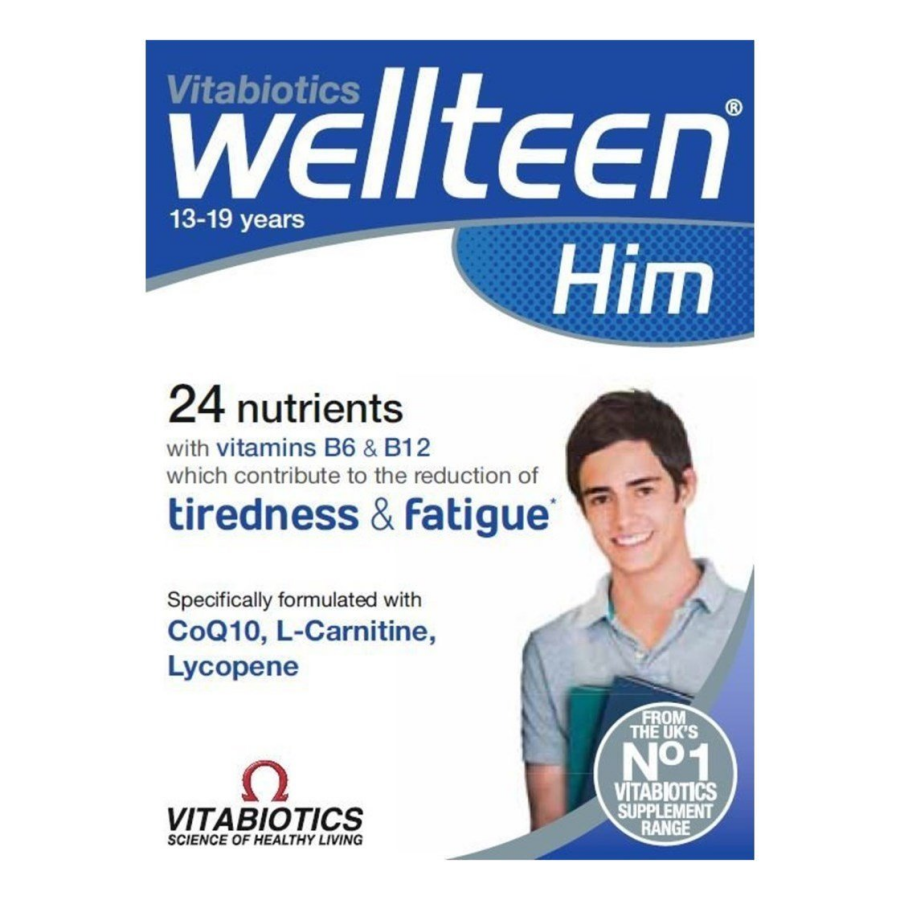 Vitabiotics Wellteen Him 13-19 years 30 Tablets - 1