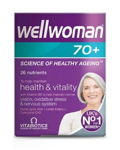 Vitabiotics Wellwoman 70+ Takviye Edici Gıda 30 Tablet - Vitabiotics
