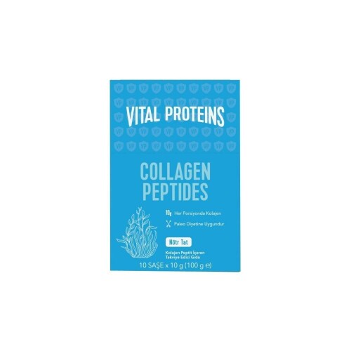 Vital Proteins Collagen Peptides 10g x10 Saşe (100g Sığır Kolajeni) - Nestle