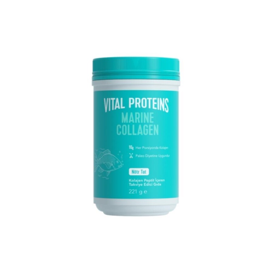 Vital Proteins Marine Collagen 221 g (Balık Kolajeni) - 1