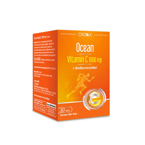 Vitamin C 30 Tablet - Orzax