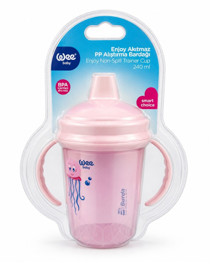Wee Baby Enjoy Akıtmaz Pp Alıştırma Bardağı 240 Ml - 1