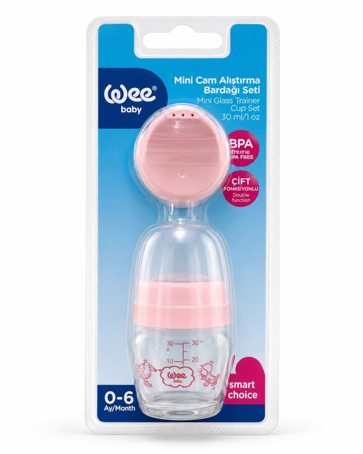 Wee Baby Mini Cam Atıştırma Bardağı Seti 30 Ml - 1