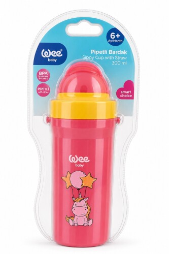 Wee Baby Pipetli Bardak 300 Ml 6+ Ay - Wee Baby
