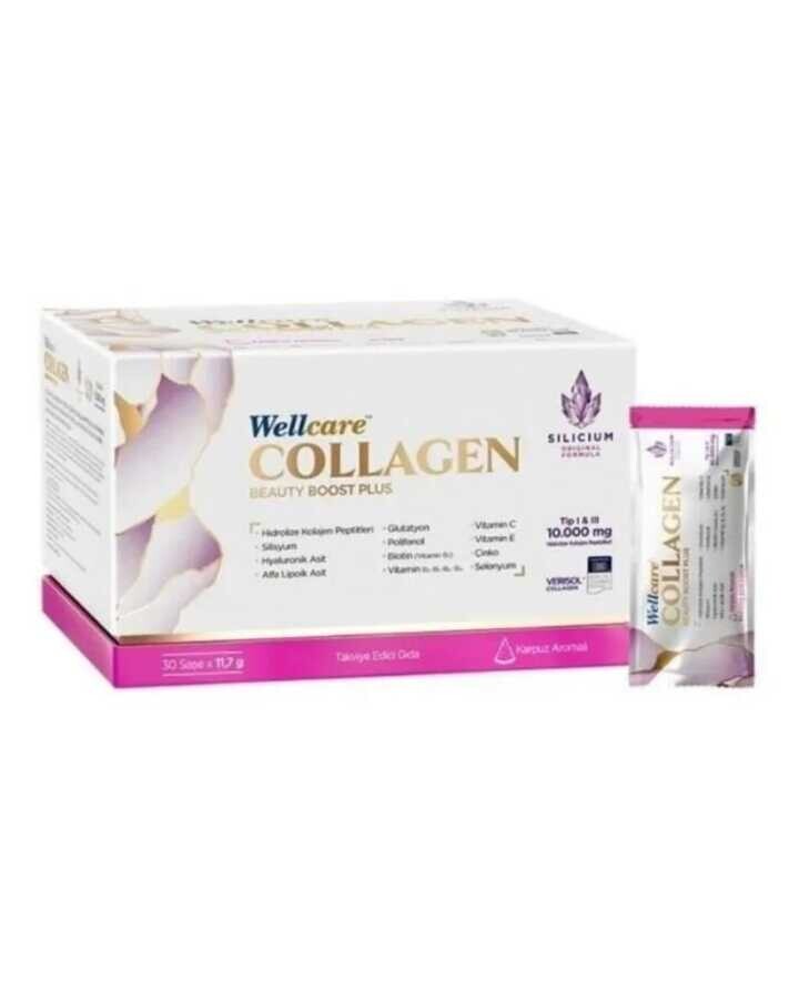 Wellcare Collagen Beauty Boost Plus Karpuz Nane Aromalı 30x40 Ml Tüp - 1