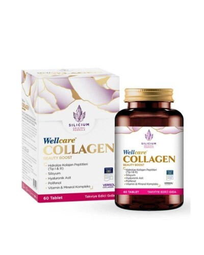 Wellcare Collagen Beauty Boost Takviye Edici Gıda 60 Tablet - Wellcare