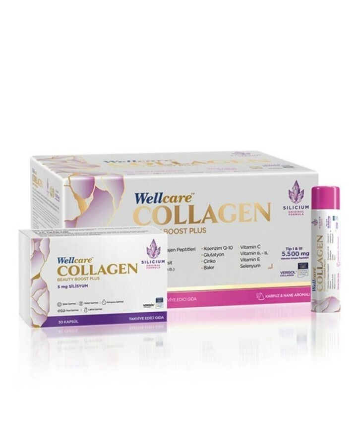 Wellcare Collagen Beauty Plus Karpuz Aromalı 5.500 30 Tüp - 1