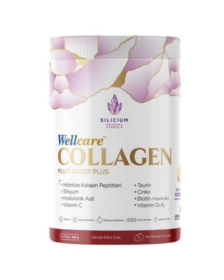 Wellcare Collagen Multi Boost Plus Nar Aromalı 345 g Toz - 1