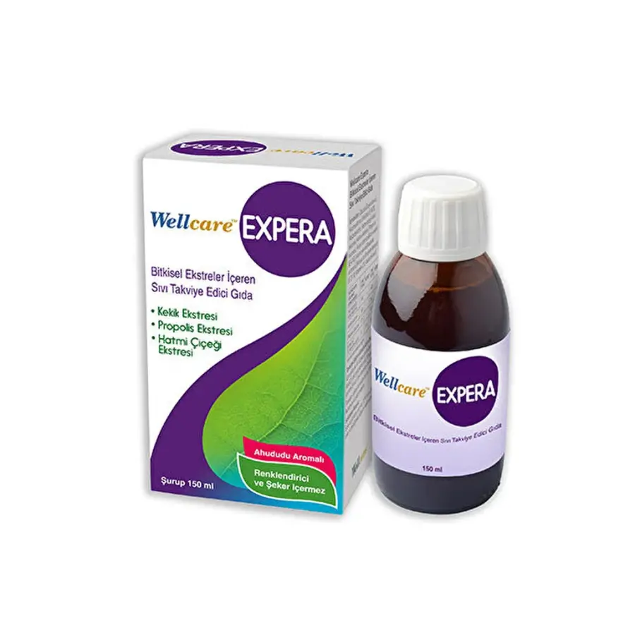 Wellcare Expera Sıvı Takviye Edici Gıda Ahududu Aromalı 150 ml - 1