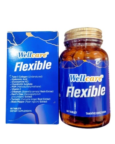 Wellcare Flexible Takviye Edici Gıda 60 Tablet - Wellcare