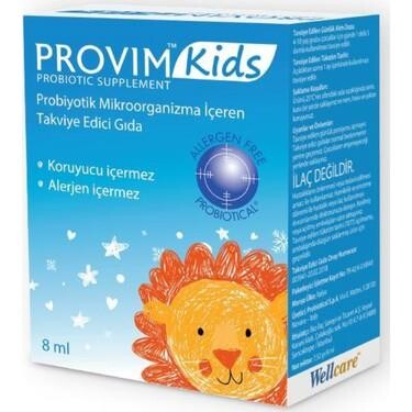 Wellcare Provim Kids Damla 8 ml - 1