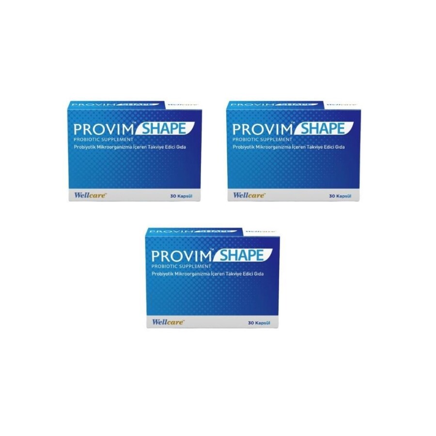 Wellcare Provim Shape Probiyotik 30 Kapsül 3 AL 2 ÖDE - 1