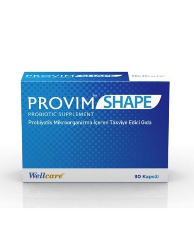 Wellcare Provim Shape Takviye Edici Gıda 30 Kapsül - Wellcare