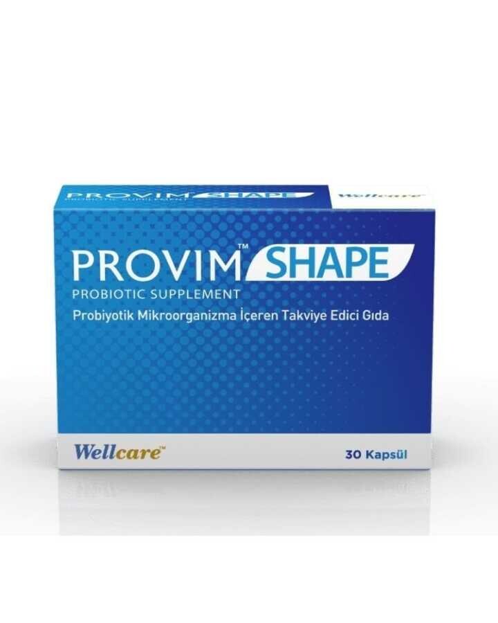 Wellcare Provim Shape Takviye Edici Gıda 30 Kapsül - 1