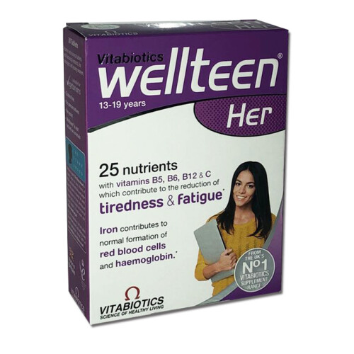 Wellteen Her 13-19 years 30 Tablets - Vitabiotics